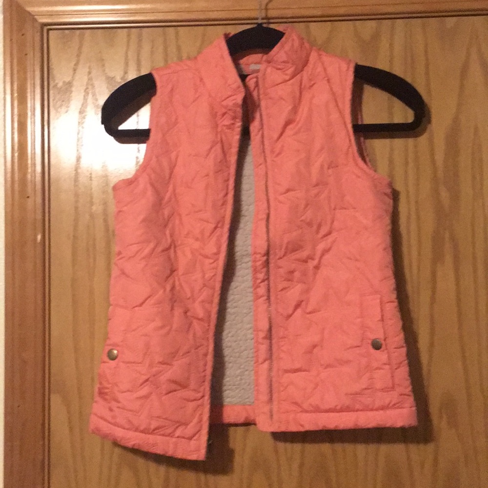Gap kids fleece lined vest